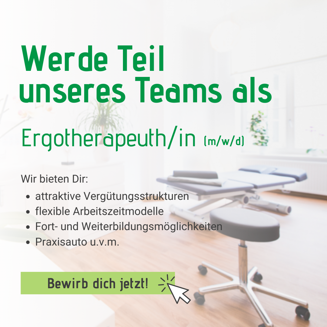 Ergotherapie am Kaffeetrichter Erfurt - Werde ein Teil in unserem Team! Bewirb dich jetzt!